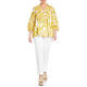 ELENA MIRO PURE COTTON SHIRT YELLOW 