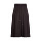 ELENA MIRO COTTON SKIRT BLACK