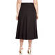 ELENA MIRO COTTON SKIRT BLACK