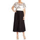 ELENA MIRO COTTON SKIRT BLACK