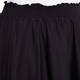 ELENA MIRO ELASTICATED WAIST COTTON SKIRT BLACK