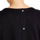 ELENA MIRO BUTTON BACK TOP BLACK