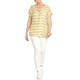 ELENA MIRO STRIPE TOP YELLOW 