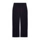 ELENA MIRO BLACK WIDE TROUSER WITH STRIPE