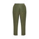 ELENA MIRO FLAX TROUSERS KHAKI