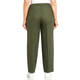 ELENA MIRO FLAX TROUSERS KHAKI