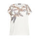 ELENA MIRO DEVORÉ LEAF T-SHIRT 