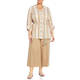 ELENA MIRO LINEN STRIPE SHIRT WITH BELT