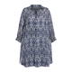 ELENA MIRO LONG SHIRT NAVY 