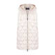ELENA MIRO PADDED GILET CHALK