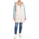 ELENA MIRO PADDED GILET CHALK