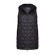 ELENA MIRO PADDED GILET BLACK