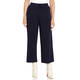 ELENA MIRO KNITTED TROUSERS NAVY