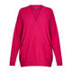 ELENA MIRO PURE WOOL KNITTED TUNIC ROSE