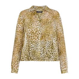 ELENA MIRO SHIRT ANIMAL PRINT  - Plus Size Collection