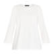 ELENA MIRO LONG-SLEEVE T-Shirt WITH FLARED CUFF CHALK