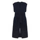 ELENA MIRO PURE WOOL WAISTCOAT NAVY