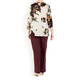 PIERO MORETTI SILK BLEND ROSE PRINT SHIRT