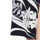 PIERO MORETTI STRETCH JERSEY PRINT SKIRT NAVY