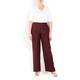 PIERO MORETTI BORDEAUX LINEN TROUSER