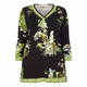 PIERO MORETTI PRINTED TUNIC GREEN