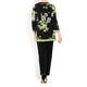 PIERO MORETTI PRINTED TUNIC GREEN