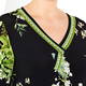 PIERO MORETTI PRINTED TUNIC GREEN