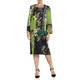 PIERO MORETTI PAISLEY PRINT DRESS GREEN