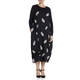 PIERO MORETTI PAISLEY DRESS BLACK