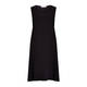 PIERO MORETTI SATEEN JERSEY DRESS BLACK