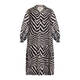 MORETTI ABSTRACT ZEBRA DUSTER 