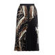 PIERO MORETTI PLEATED SKIRT BRONZE