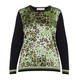 PIERO MORETTI SATIN FRONT SWEATER 