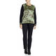 PIERO MORETTI SATIN FRONT SWEATER 