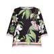 PIERO MORETTI ORCHID TOP BLACK