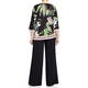 PIERO MORETTI ORCHID TOP BLACK