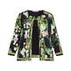 PIERO MORETTI FLORAL TWINSET BLACK