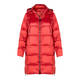 MARINA RINALDI GABERDINE DOWN JACKET RED