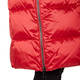 MARINA RINALDI GABERDINE DOWN JACKET RED