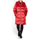 MARINA RINALDI GABERDINE DOWN JACKET RED