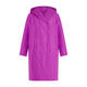 MARINA RINALDI QUILTED COAT MAGENTA