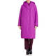 MARINA RINALDI QUILTED COAT MAGENTA