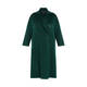 MARINA RINALDI DOUBLE FACE WOOL COAT GREEN