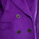 MARINA RINALDI WOOL COAT VIOLET