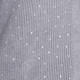 MARINA RINALDI RIBBED EMBELLISHED CARDIGAN GREY