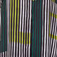 MARINA RINALDI SATIN ABSTRACT STRIPE SHIRT DRESS