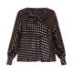 MARINA RINALDI GOLD SPOT BLOUSE