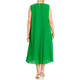 MARINA RINALDI PLEATED DRESS EMERALD