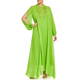 Marina Rinaldi Embellished Maxi Dress Green