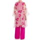 MARINA RINALDI FLORAL SILK DUSTER PINK